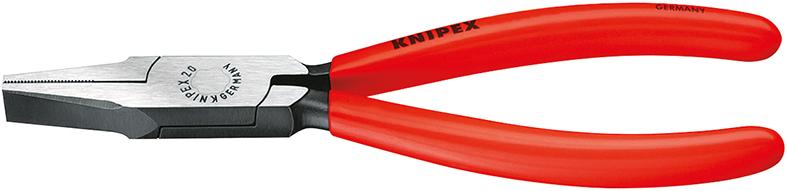 Imagen de KNIPEX ALICATES DE PUNTA PLANA CABEZA PULIDA PROFESIONAL