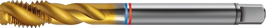 Imagen de MACHO ROSCAR A MÁQUINA TANDEM FAT DIN374 HSS-PM TIN FORMA C 6H M12X1 FORMAT