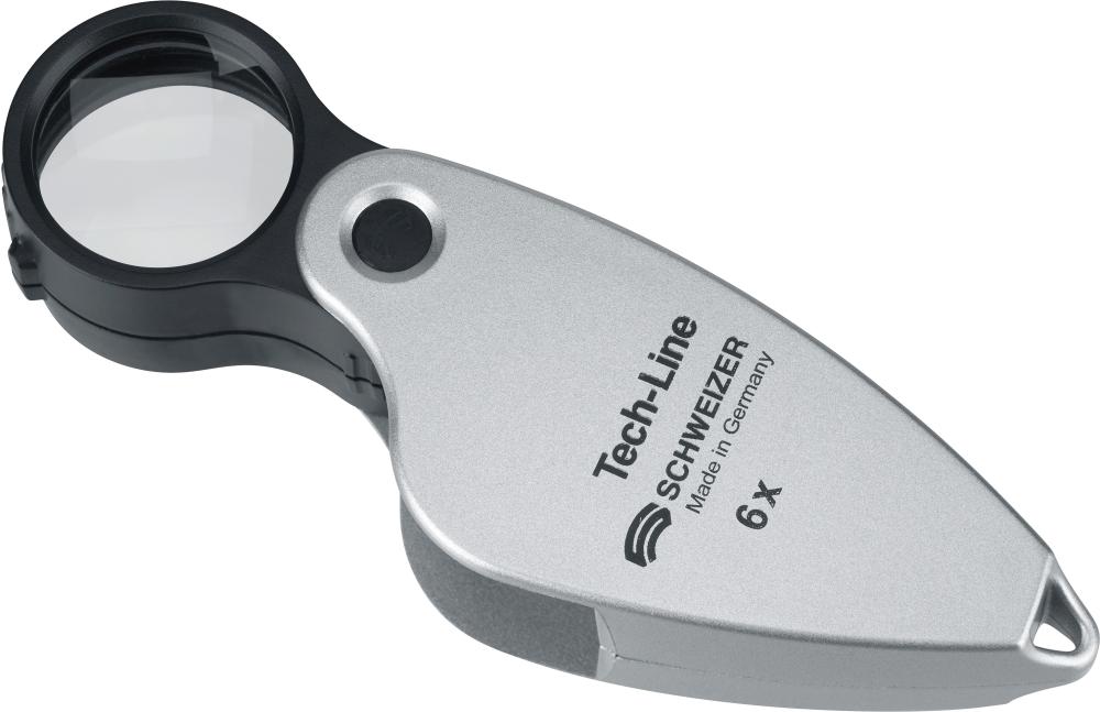 Imagen del producto Lupa plegable Tech-Line 6,0xD22,8mm SCHWEIZER