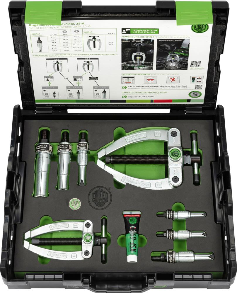 Imagen del producto Jgo extractores inter. 12-46mm KUKKO
