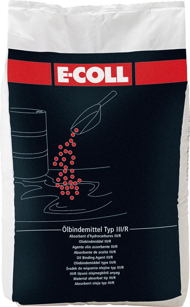 Imagen del producto Aglutinante de aceite tipo IIIR fino saco 30l (aprox. 20kg) E-COLL