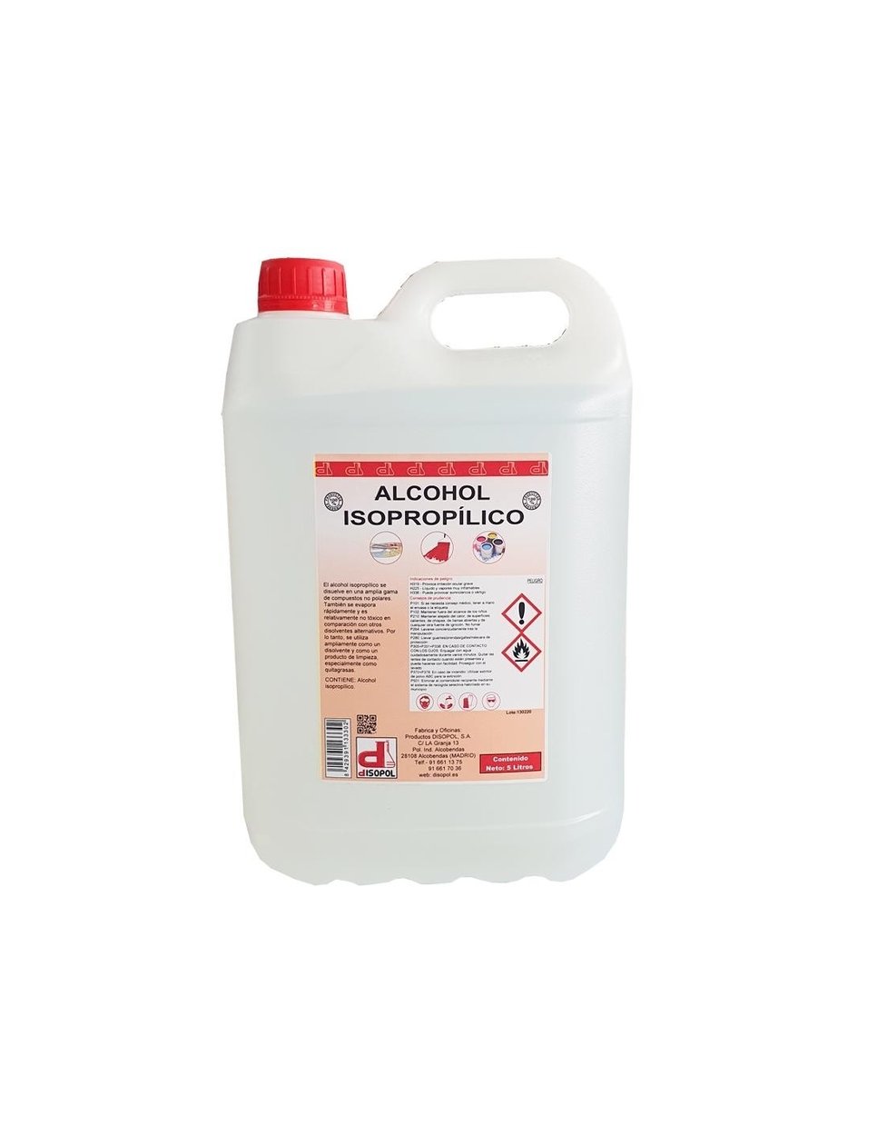 Imagen del producto Alcohol Isopropilico
