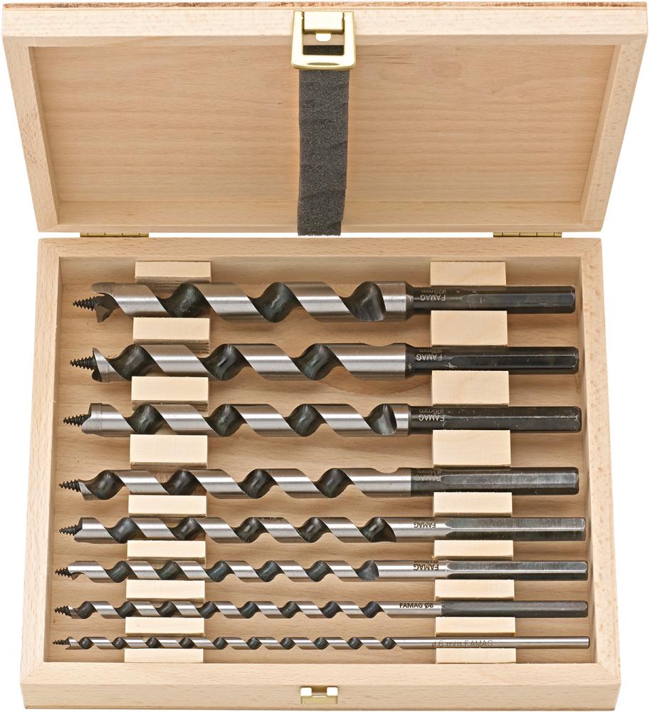 Imagen del producto Juego brocas de barrena 235mm 8 pzas. Famag