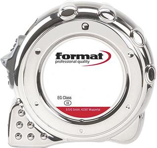 Imagen del producto Cinta métrica de bolsillocromada 5mx19mm FORMAT
