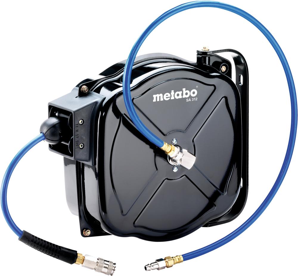Imagen de ENROLLADOR DE TUBO FLEXIBLE SA 312 AUTOMÁTICO 12+1M METABO