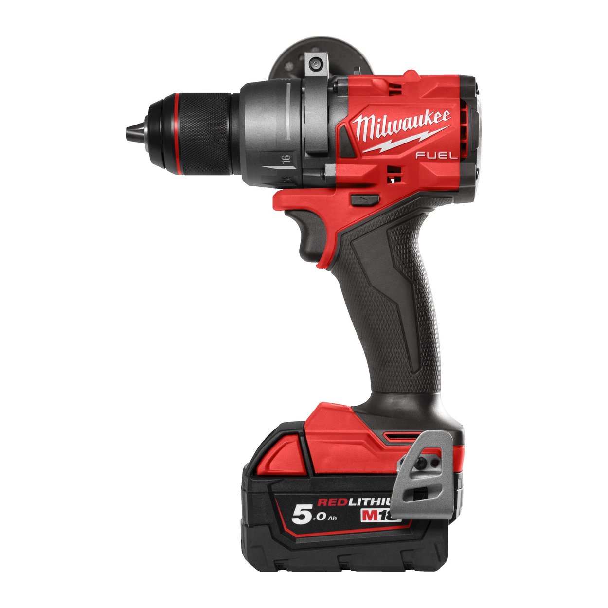 Imagen del producto Taladro percutor sin escobillas con 2 baterías 5.0AH M18FPD3-502X