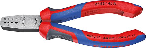 Imagen de ALICATES VIROLA CABLE CONMANGO VARIOS COMPONENTES 145MM QMM KNIPEX