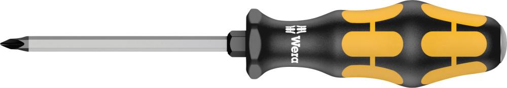 Imagen de DESTORNILLADOR HEXAGONALPZ2X100MM CAPUCHÓN DE GOLPE WERA