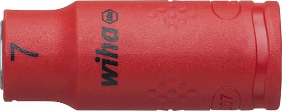 Imagen del producto Pieza llave de vaso hexagonal 1/4" 7mm VDE Wiha