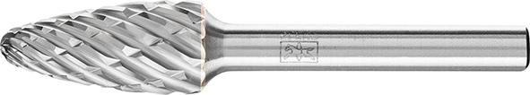 Imagen del producto Fresa c/ mango MD arco demedio punto 1225 STEEL 6mm 12x25mm Pferd