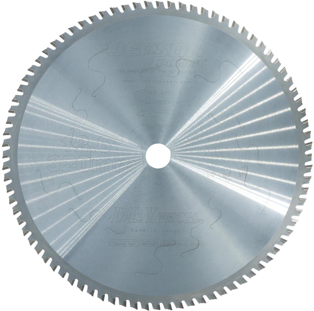 Imagen del producto Hoja de sierra de metal duro Drytech D=320x25,4x2,2mm 84Z paraacero Jepson