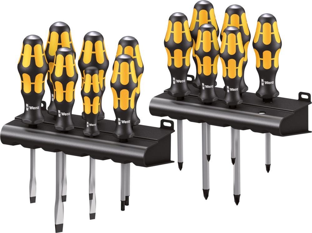 Imagen de JGO DESTORNILLADORES BIG PACK 900 15 PZAS WERA