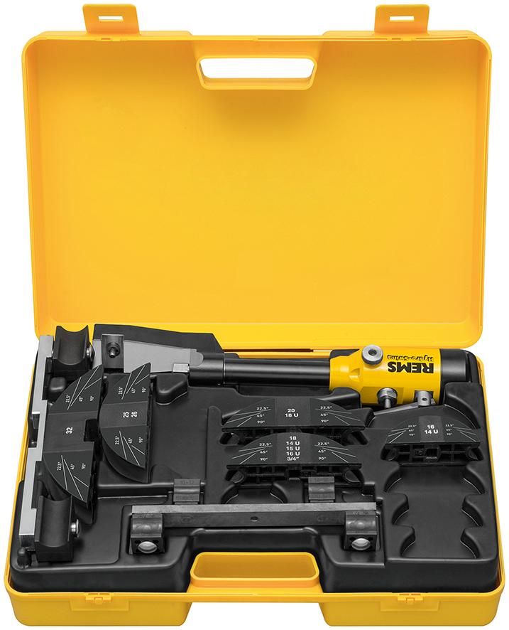 Imagen de CONJUNTO DOBLADORA TUBO MANUAL HIDRÁULICO HYDRO-SWING 16-32 REMS
