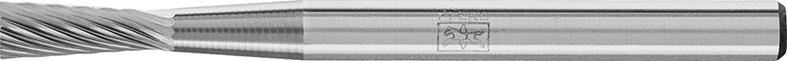 Imagen del producto Fresa pequeña c/ mango angular 0307 5 3mm 3x7mm Pferd