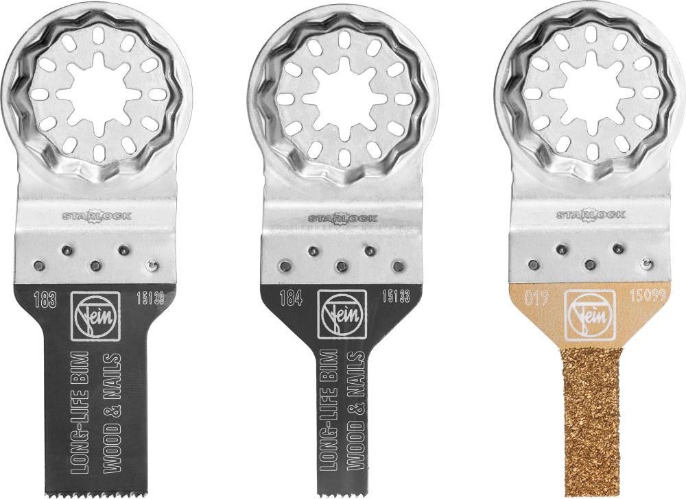 Imagen del producto Juego de accesorios Multimaster Combo MinicutFein3 piezas Starlock