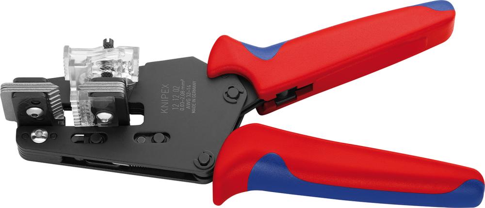 Imagen de KNIPEX 12 12 02 PELACABLES DE PRECISIÓN  | ALICATE PELACABLES PROFESIONAL