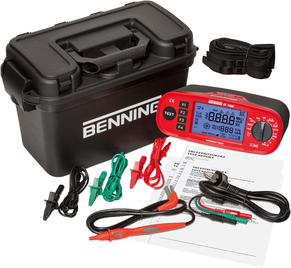 Imagen del producto Aparato comprobación instalaciones Benning IT 105
