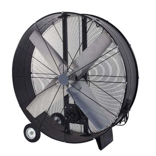 Imagen del producto Ventilador Industrial Maximum 1000W Ø112 cm Negro con Ruedas | 2 Velocidades