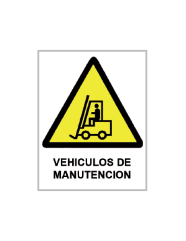 Imagen del producto CARTEL PVC 40X30 VEHICULO MANUTENCION
