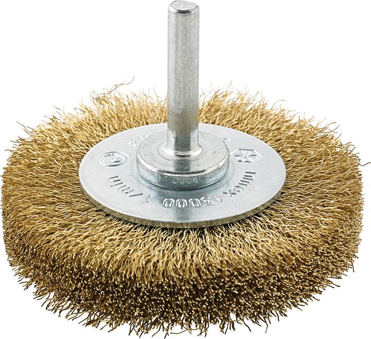 Imagen del producto Cepillo circular latón ondulado 40x6x mm FORMAT