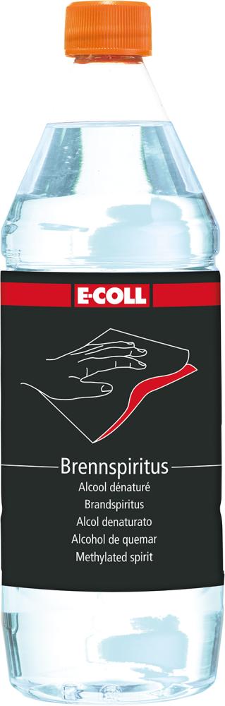 Imagen del producto Botella de alcohol desnaturalizado 1l E-COLL