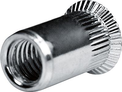Imagen de TUERCA REMACHE CIEGO ALUMINIO CABEZA AVELLANADA M4 MARGEN DE SUJECIÓN 1,5-4,0MM GOEBEL
