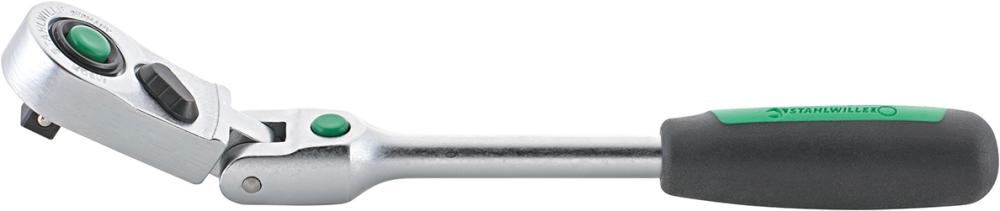 Imagen de CARRACA ARTICULADA 1/4" 80 DIENTES 170MM 416QR STAHLWILLE