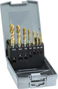 Imagen de MACHOS ROSCAR A MÁQUINA, JUEGO DIN371/376 HSSE TINFORMA C M3-M12 GÜHRING