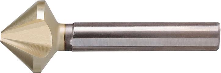 Imagen del producto Avellanador cónico div. irregular HSS TiZrN 90º 4,30mm vást. 3 superf. BECK