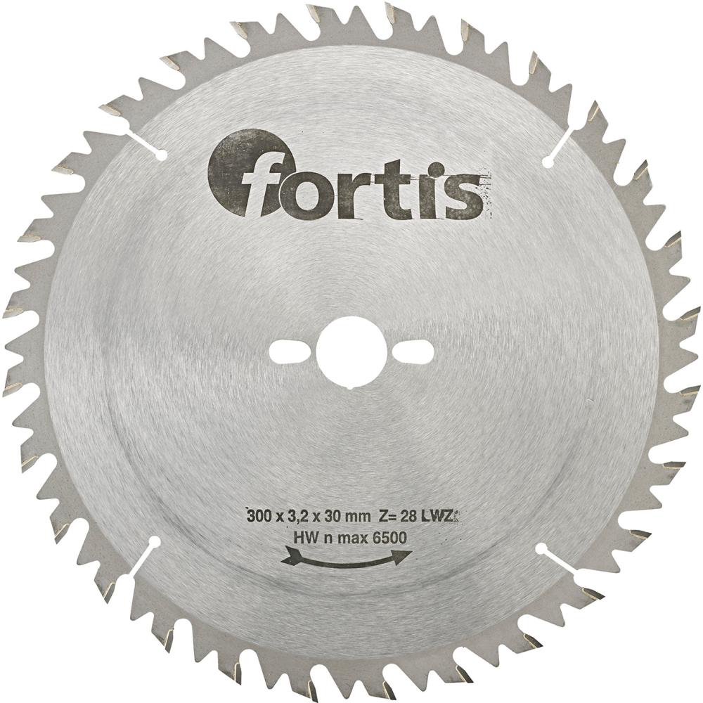 Imagen del producto Hoja sier circ MD 300x3,2x30mm Z28LWZ Fortis