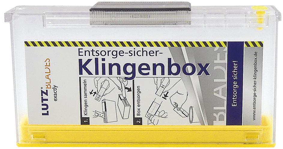 Imagen de CAJA DE CUCHILL. DE SEG. 120X65X25MM LUTZ BLADES