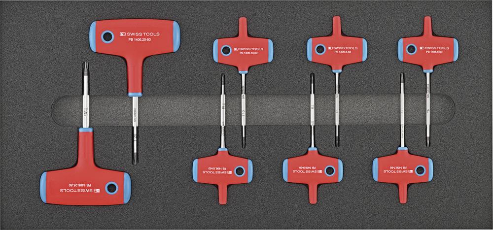 Imagen de MÓDULO HTA 1/3 MANGO EN T188X395X30MM TORX PB SWISS TOOLS
