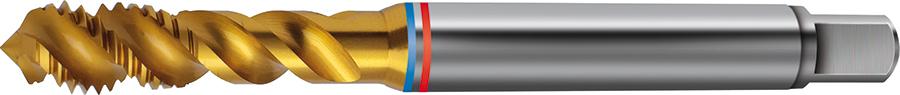 Imagen de MACHO ROSCAR A MÁQUINA FAT TANDEM DIN376 HSS-PM TIN TIPO N 6H FORMA C M12FORMAT