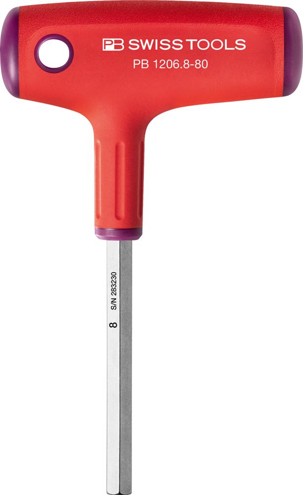 Imagen de DESTORNILLADOR MANGO EN T8X80MM PB SWISS TOOLS