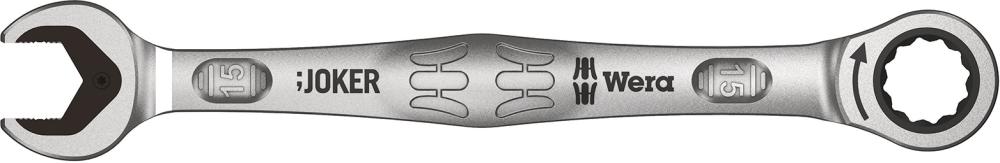 Imagen de LLAVE DE ESTRELLA C/ CARRACA JOKER 15MM WERA