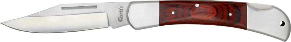 Imagen de CUCHILLO TRABAJO MADERA CON FUNDA DE CUERO 220MM FORTIS