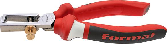 Imagen del producto Alicates pelacables con mango 2 componentes 160mmqmm FORMAT