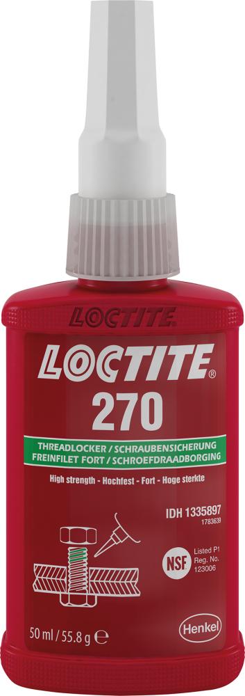 Imagen del producto Sujeción del tornillo LOCTITE 270 botella 50ml Henkel