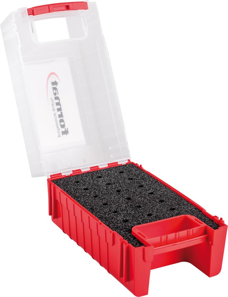 Imagen de CAJA VACÍA C/REVESTIMNTO INTERIOR DE ESPUMA PARA FRESAS C/ MANGO Ø VÁSTAGO6MM