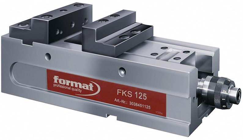 Imagen de MORDAZA COMPACTA NC FKS 160MM MANDÍBULAS ESCALONADAS FORMAT