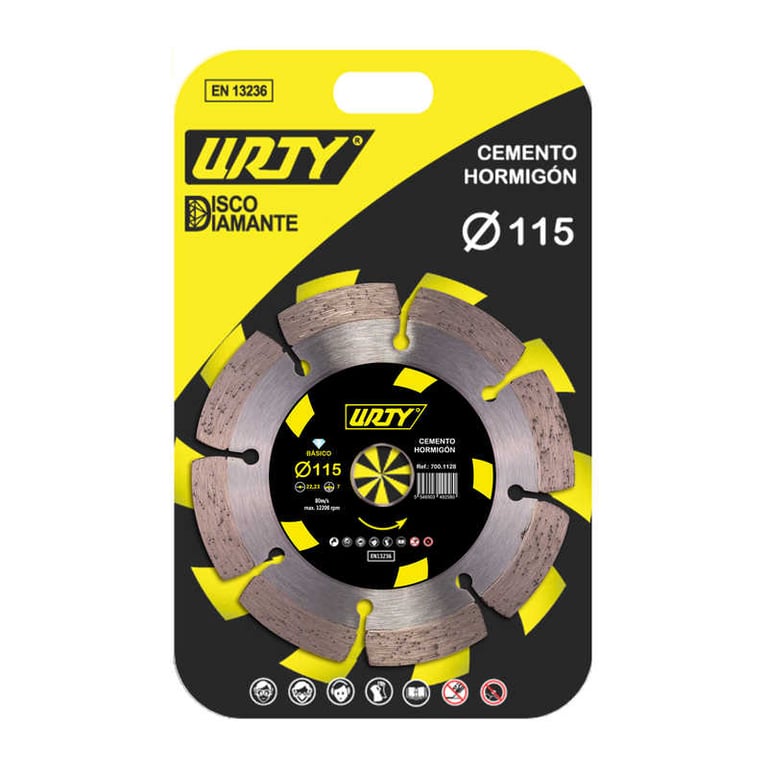 Imagen del producto Disco de diamante universal básico 115 x 7 mm