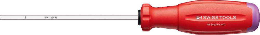 Imagen de DESTORNILLADOR HEMBRA HEXAGONAL 5X140MM SWISSGRIP EVO PB SWISS
