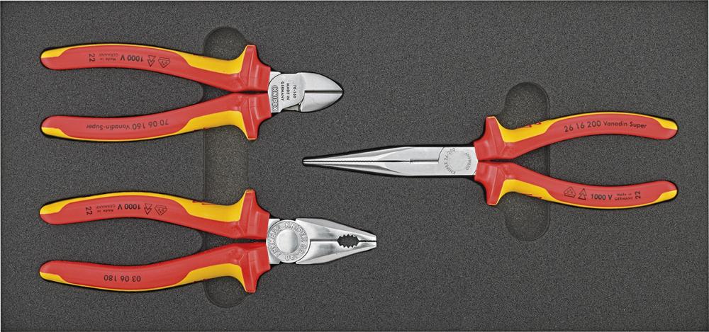 Imagen de MÓDULO HTA 1/3 TENAZAS VDE KNIPEX