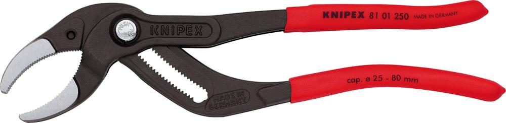 Imagen de ALICATES DE MONTAJE DE SIFÓN PULIDOS 250MM AISLACIÓN INMERS. KNIPEX