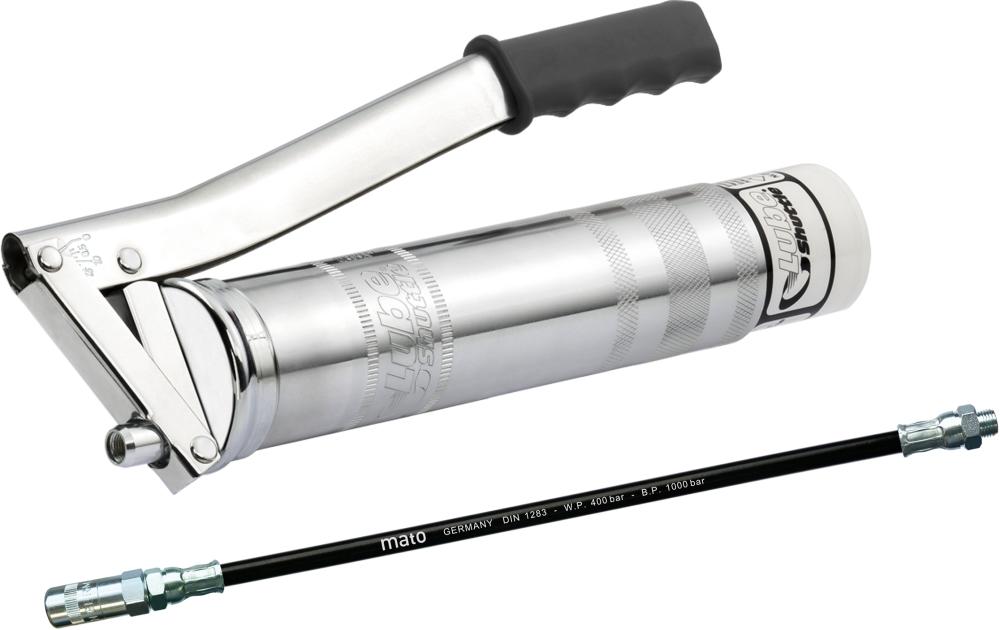 Imagen del producto Pistola de engrasar con palanca manual Lube Shuttle PH-30C M10x1 400Gsistema cartucho MATO