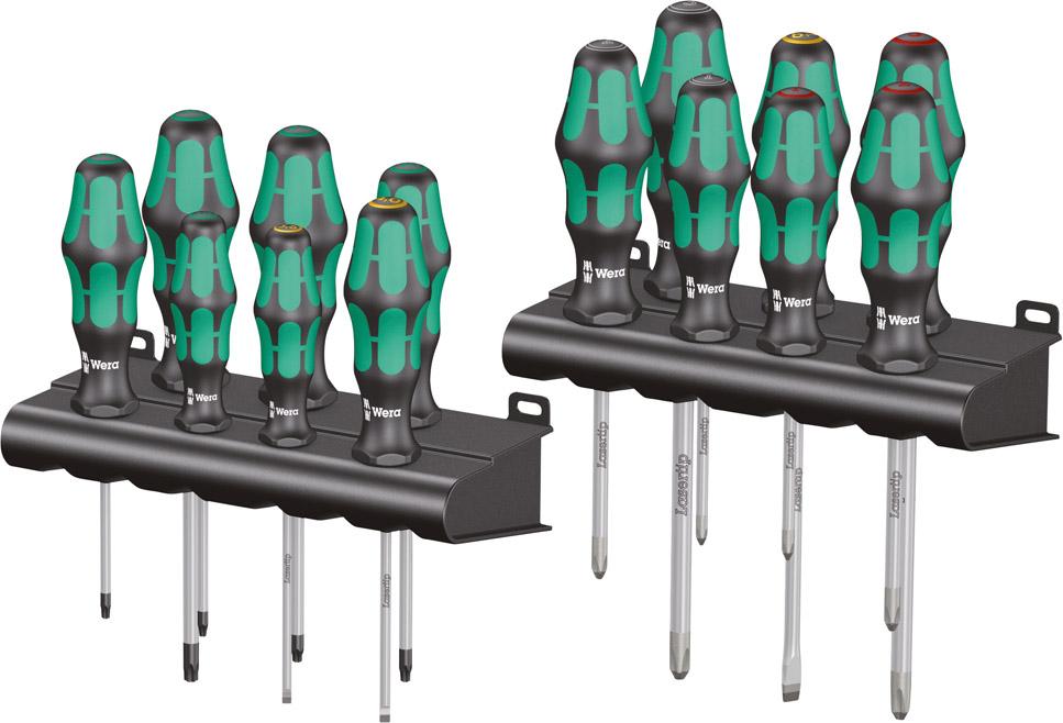 Imagen de JGO DESTORNILLADORES KRAFTFORM BIG PACK SERIE 14 UNIDADES WERA