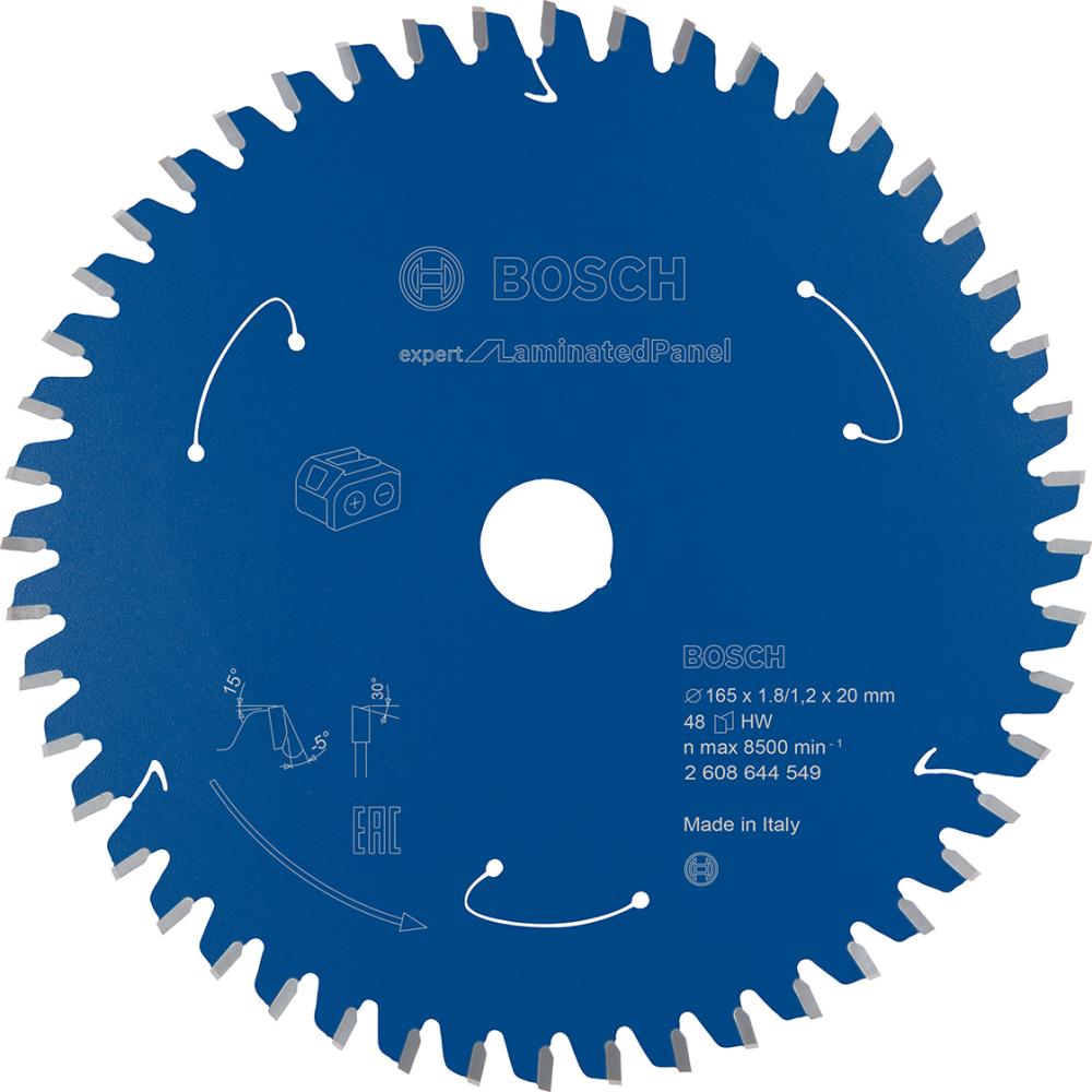Imagen del producto Hoja de sierra circular de metal duro 216x2,1/1,4x30 66Z Bosch U.E.=1 unidad Expert para