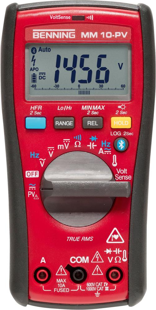 Imagen de MULTÍMETRO DIGITAL MM 10-PV BENNING