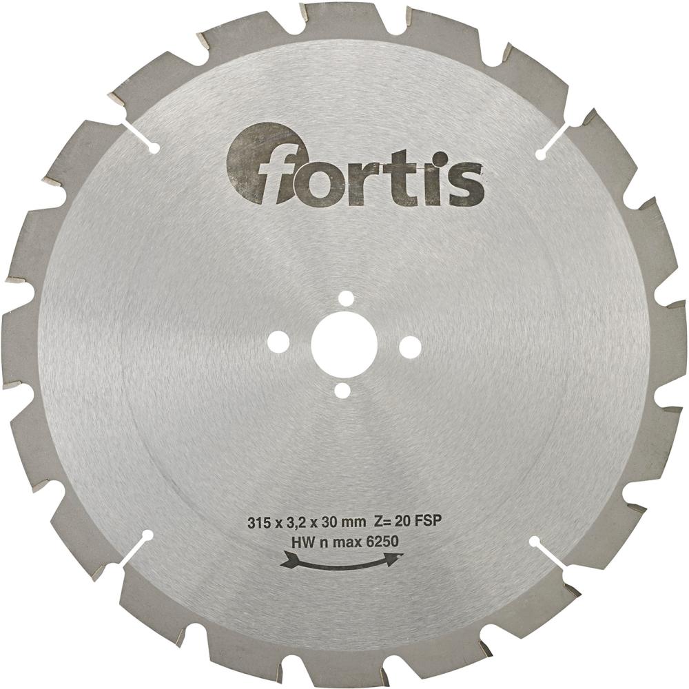Imagen del producto Hoja sier circ MD 315x3,2x30mm Z20 FF Fortis