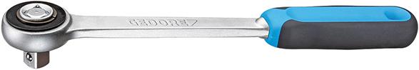 Imagen de CARRACA CUADRADILLO PASANTE 1/2" 24 DIENTES 270MM GEDORE